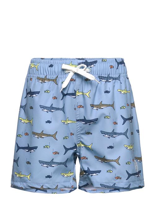 Swim Shorts, Aop Color Kids Blue