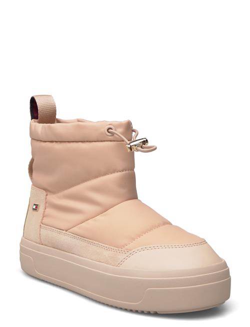 Tommy Hilfiger Flag Nylon Mini Snowboot Tommy Hilfiger Beige