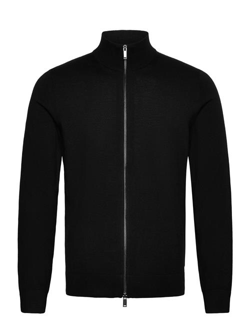 Merino Rws Zip Through Jacket Calvin Klein Black