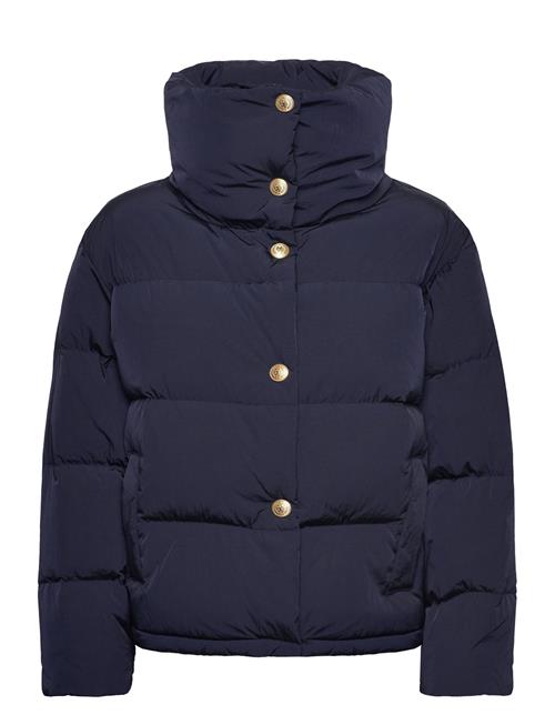 Gold Button Down Jacket Tommy Hilfiger Navy