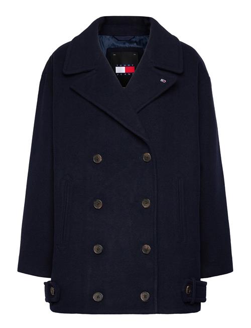 Tommy Jeans Tjw Wool Peacoat Tommy Jeans Navy