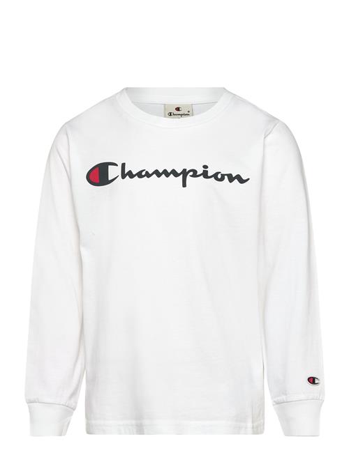 Se Champion Ls Shirt Champion White ved Booztlet