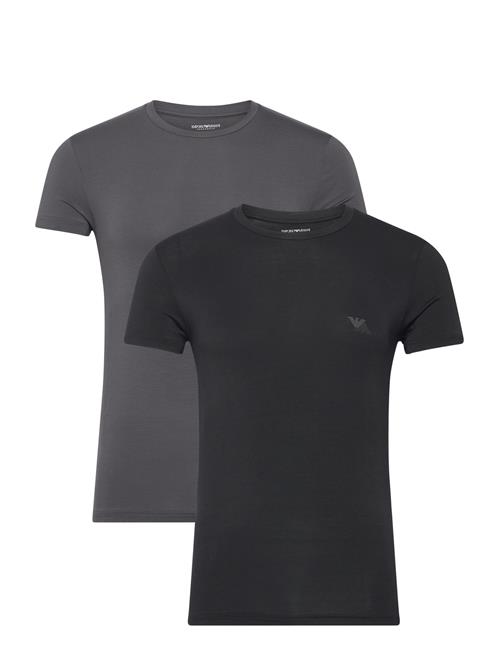 Men's Knit 2-Pack T-Shirt Emporio Armani Patterned