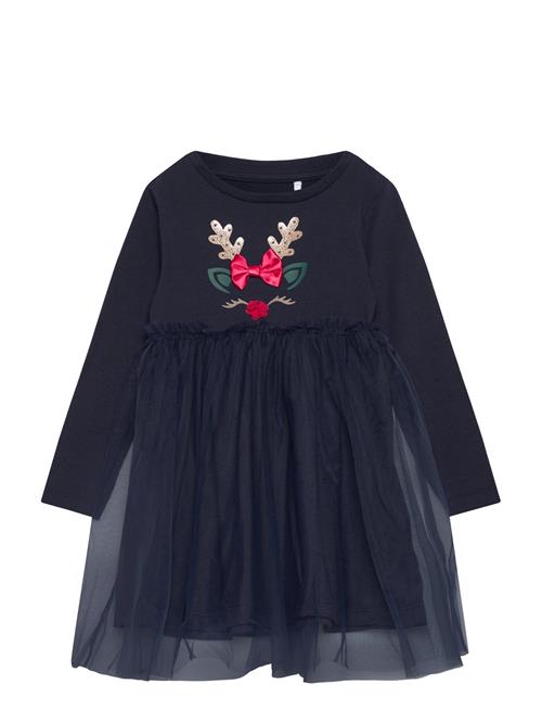 Nmfrjul Ls Dress Name It Navy