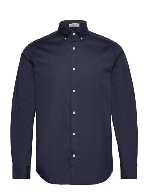 Reg Pinpoint Oxford Shirt GANT Navy