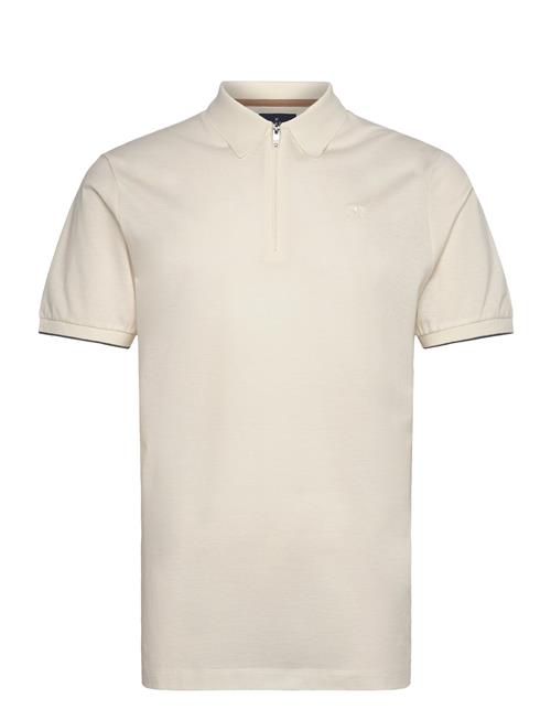 Hackett London Mercerised Hz Polo Hackett London Cream