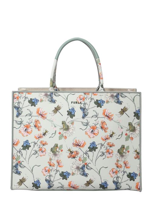 FURLA Shopper 'Opportunity'  himmelblå / mint / fersken / offwhite