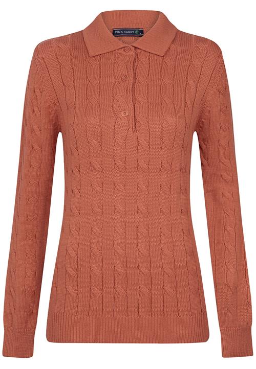 Felix Hardy Pullover  mørkeorange