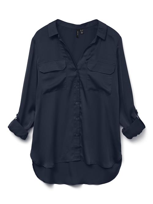 VERO MODA Bluse 'LOU '  natblå