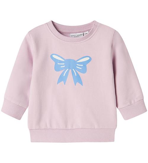 Name It Sweatshirt - NmfVrillie - Winsome Orchid/Bow