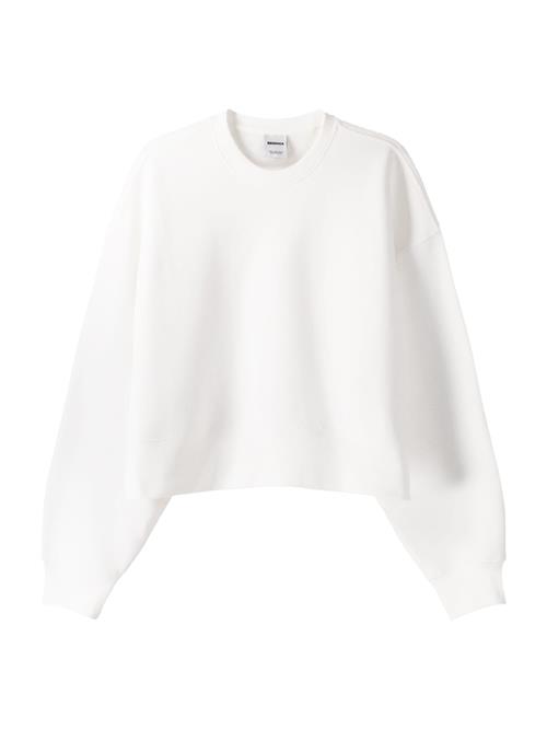 Bershka Sweatshirt  hvid