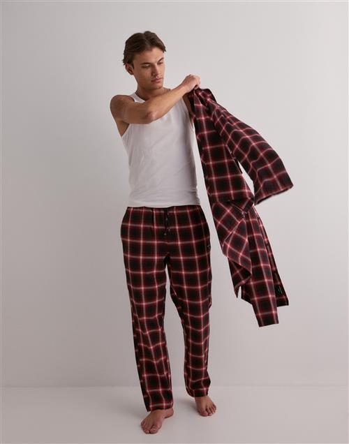 Björn Borg Core Flannel Pyjama Pants Nattkläder underdelar Mønstret