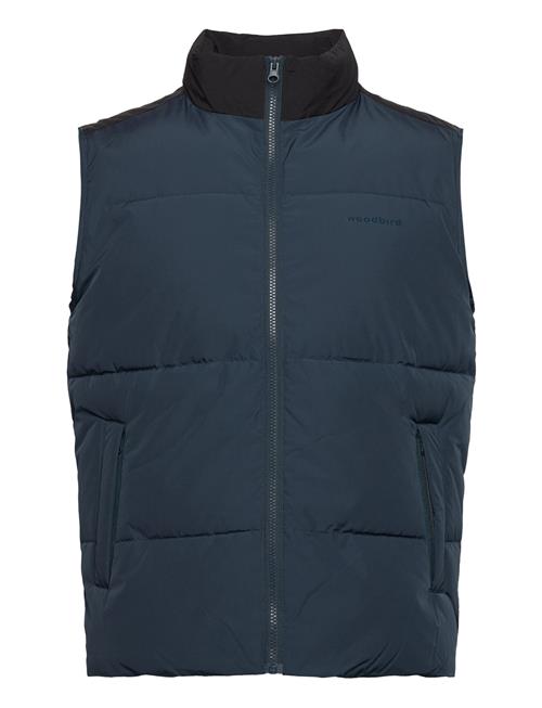 Woodbird Reed Puff Vest Woodbird Navy