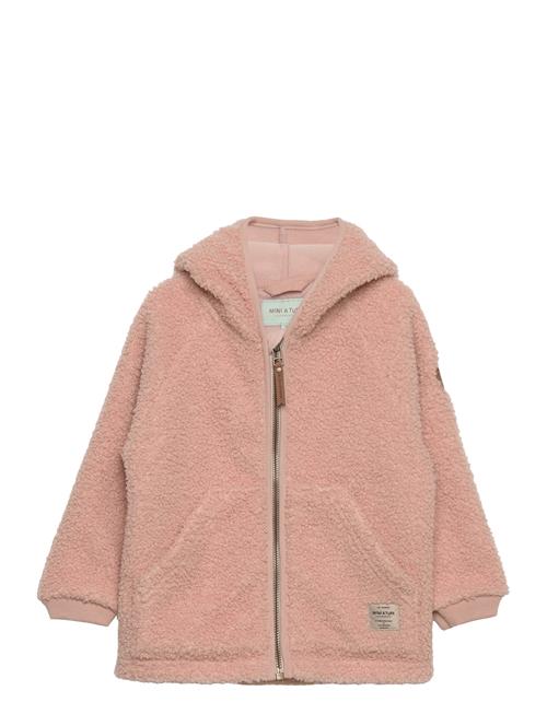 MINI A TURE Liff Teddyfleece Jacket. Grs MINI A TURE Pink