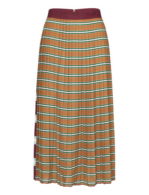 GANT Striped Pleated Skirt GANT Patterned