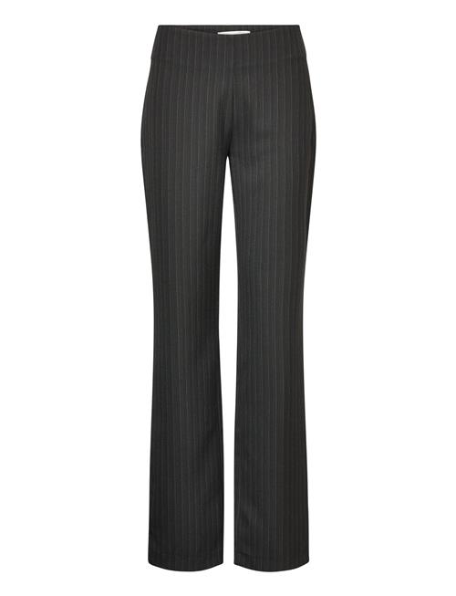 Les Coyotes De Paris Mid Waist Straight Leg Trousers Les Coyotes De Paris Black