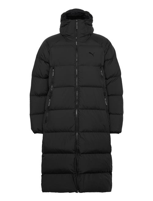 Long Hooded Down Coat PUMA Black