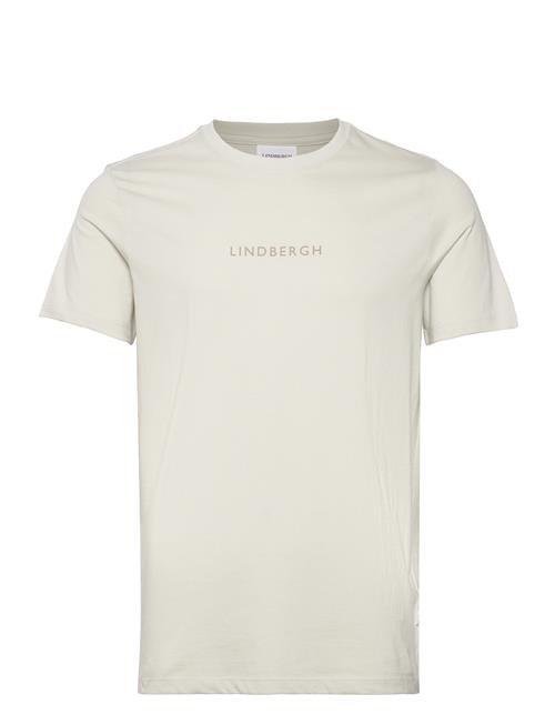 Lindbergh Print Tee S/S Lindbergh Cream