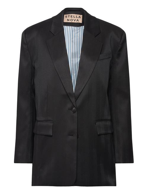 Se Herringb Blazer Stella Nova Black ved Booztlet