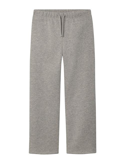 LMTD Nlfopal Wide Bru Sweat Pant LMTD Grey