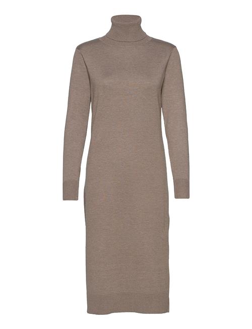 Saint Tropez Milasz Roll Neck Long Dress Saint Tropez Brown