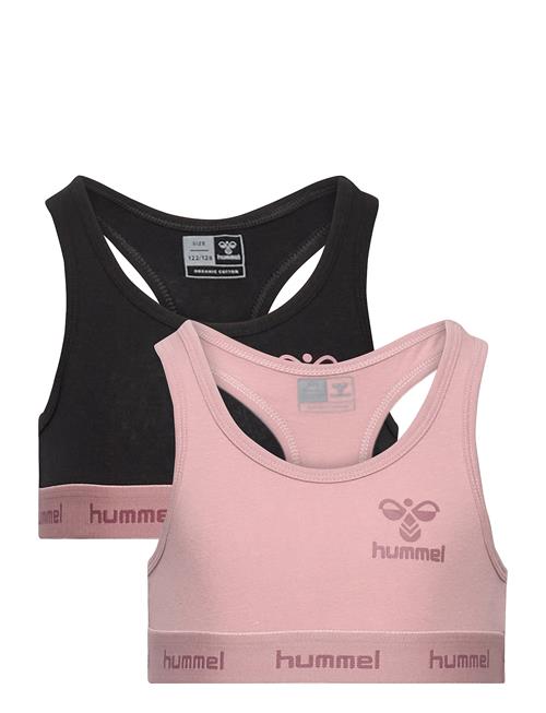 Hmlcarolina Top 2-Pack Hummel Pink