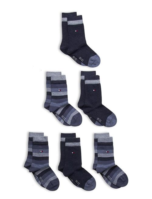 Tommy Hilfiger Th Kids Basic Stripe Sock 6P Ecom Tommy Hilfiger Patterned