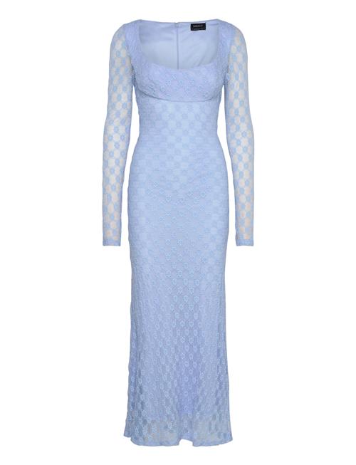 Adoni Lace Midi Dress Bardot Blue