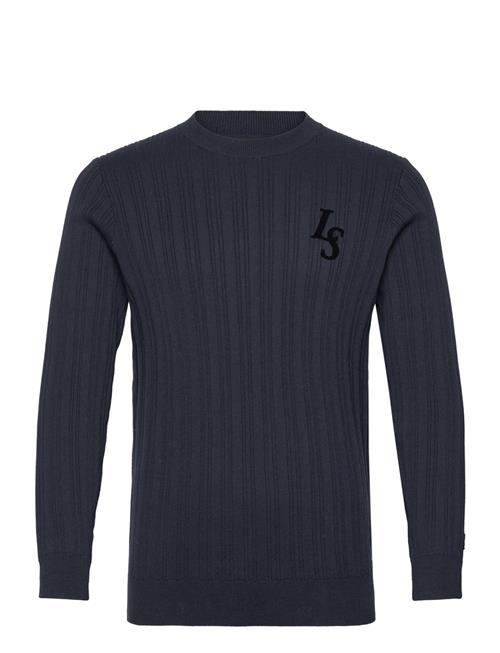 Club Emblem Crew Neck Jumper Lyle & Scott Navy