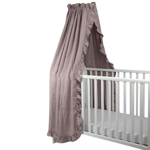 NG Baby Himmelseng Linned Med Flæse Dusty Pink | Lyserød | 0