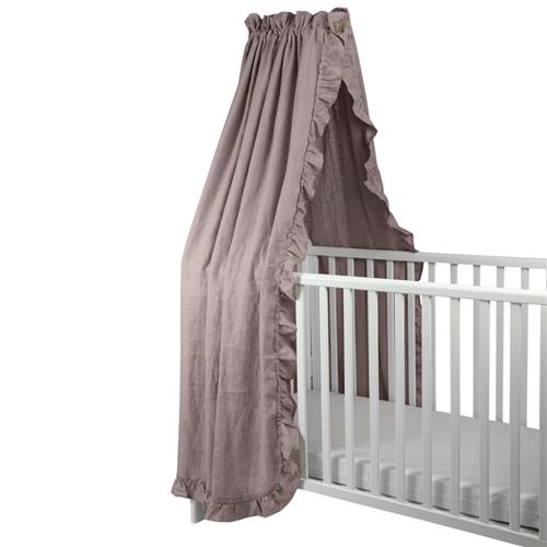 NG Baby Himmelseng Linned Med Flæse Dusty Pink One Size      Unisex