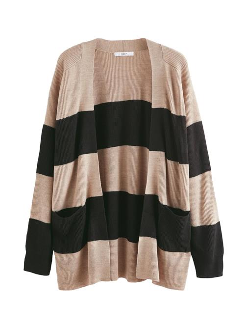 Se Next Cardigan  beige / sort ved About You