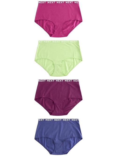 Next Slip  lemon / aubergine / violetblå / pink / hvid