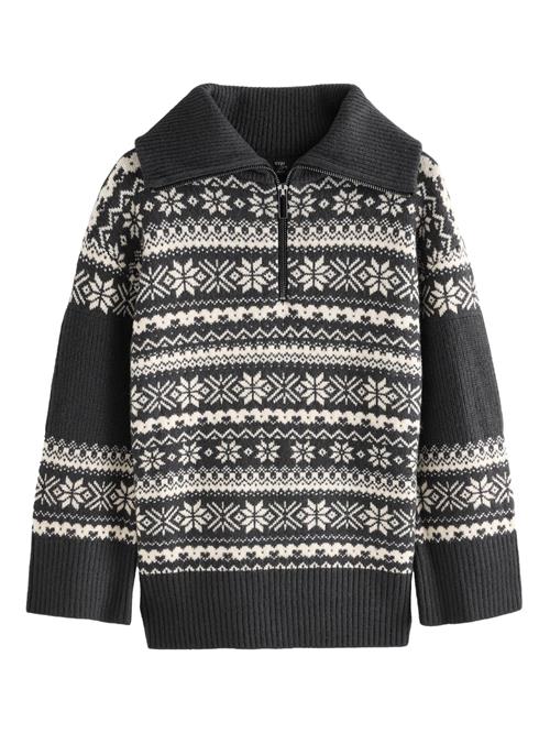 Se Next Pullover  sort / hvid ved About You