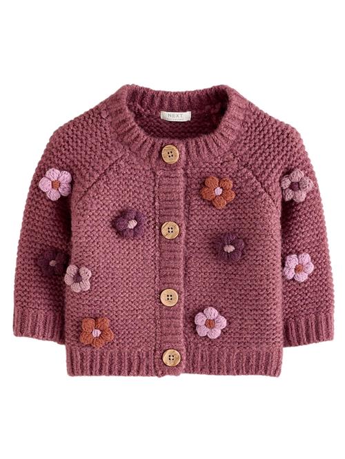 Next Cardigan  pink / burgunder