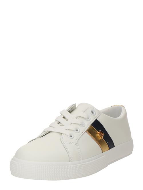 Lauren Ralph Lauren Sneaker low 'JANSON II'  guld / sort / hvid