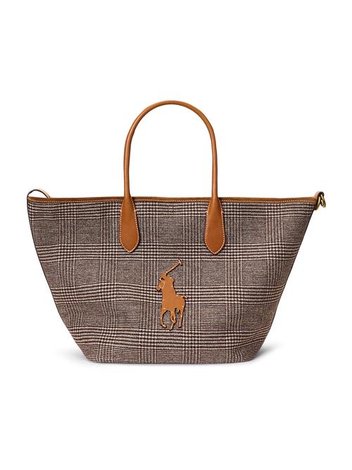 Polo Ralph Lauren Håndtaske  cognac / mørkebrun / brun-meleret