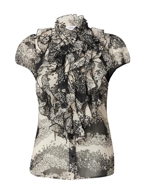 Se SAINT TROPEZ Bluse 'Lilja'  kit / sort ved About You