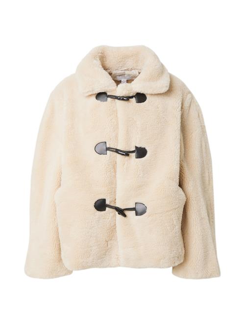 TOPSHOP Overgangsfrakke  creme / sort