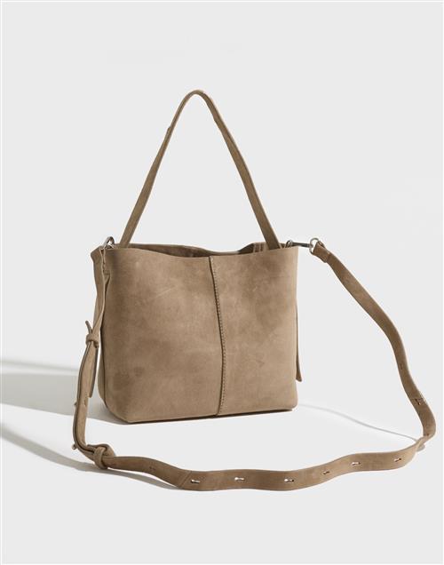 BECKSÖNDERGAARD - Brun - Suede Fraya Small Bag