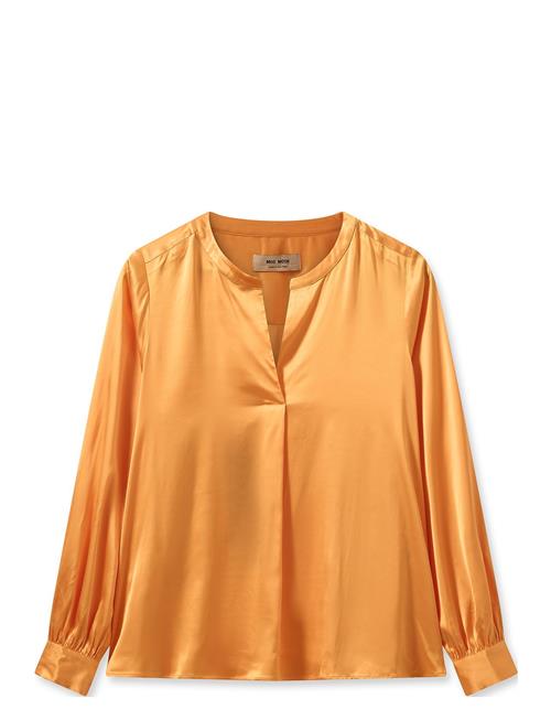 MOS MOSH Mmenfa Satin Blouse MOS MOSH Orange