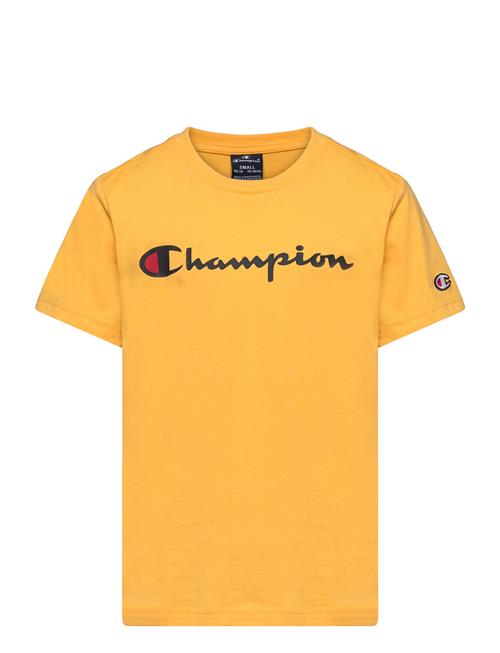 Champion Crewneck T-Shirt Champion Yellow