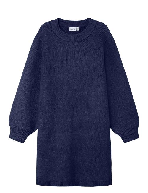 Nkfomarian Ls Knit Dress Name It Blue