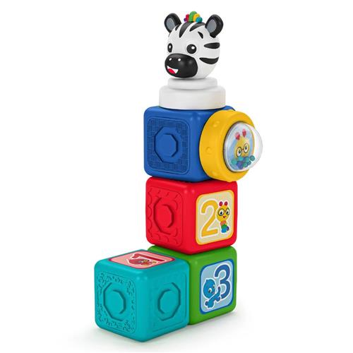 Baby Einstein Add & Stack™ Magnetiske Blokke | Blå | 1-2 years