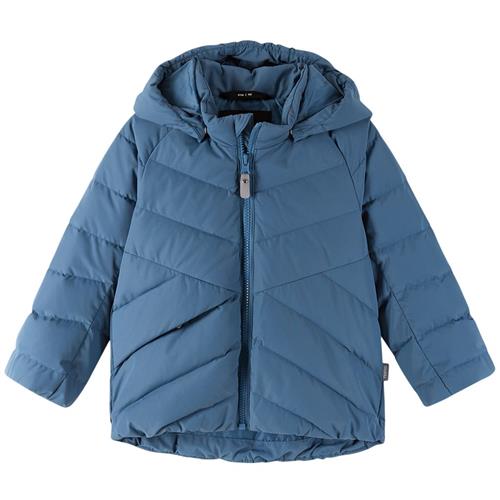 Se Reima Kupponen Down Jacket i Blue Ocean 98 cm  Blå  98 cm  Unisex ved Babyshop