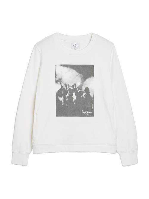 Pepe Jeans Sweatshirt 'BEATRIX'  antracit / hvid