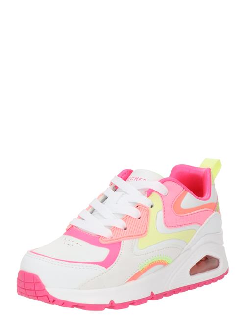 Se SKECHERS Sneakers 'UNO GEN1'  gul / pink / gammelrosa / hvid ved About You