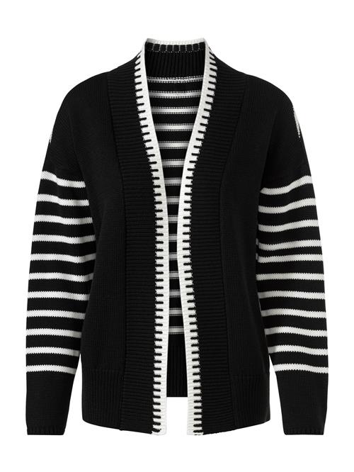 heine Cardigan  sort / hvid