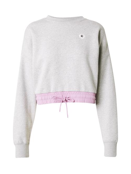 CONVERSE Sweatshirt 'Chuck'  grå-meleret / pink / hvid