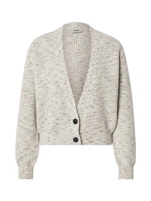 Se DRYKORN Cardigan 'COOPIE'  hvid-meleret ved About You